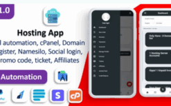Markhost app v1.0 Web Hosting Billing | Domain | Hosting | Affiliate | Social login | Payment Gateways