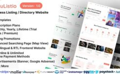 Bulistio v1.1 Business Listing / Directory Website (Subscription Based)
