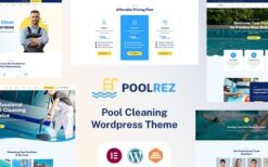 Poolrez v1.0.2 Pool Cleaning WordPress Theme