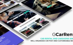 Grand Car Rental v3.7.0 Limousine WordPress