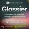 Glossier v1.1.1 Newspaper & Viral Magazine WordPress Theme
