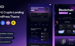IKO (v1.0) ICO & Crypto Landing WordPress Theme