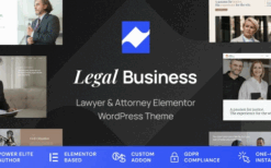 Legal Business (v1.0.6) Attorney & Lawyer WordPress Theme