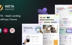 WETA (v1.0.0) SaaS Landing WordPress Theme