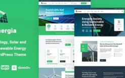 Energia (v1.1.5) Renewable Energy WordPress Theme
