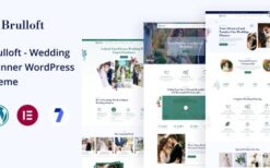 Brulloft v1.0 Wedding Planner WordPress Theme