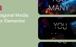 Diagonal Media for Elementor v1.0.1