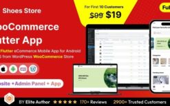 Shoes Store App v1.0 E-commerce Store app in Flutter 3.x (Android, iOS) with WooCommerce Full App