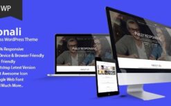 Monali (v1.5) Business Agency WordPress Theme