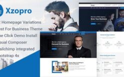 Xzopro (v1.1.8) Finance And Business WordPress Theme