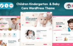 Kitar (v1.0.0) Children Kindergarten & Baby Care WordPres