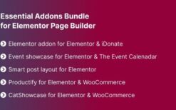 v1.0 Essential Addons Bundle for Elementor Page Builder