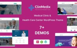 Clinmedix (v2.7) Health And Medical WordPress Theme