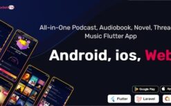 DTPocketFM v1.2 Podcasts, AudioBooks, Novels, Threads, Music Flutter App (Android-iOS-Web) Admin Panel