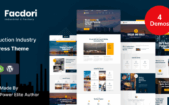 Facdori (v2.9) Factory & Industrial WordPress Theme