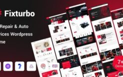 Fixturbo (v1.0.3) Car Service & Repair WordPress Theme