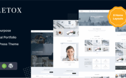 Cretox (v3.0.0) Multipurpose Portfolio WordPress Theme