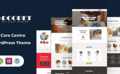 Poopet (v2.0.1) Pet Care Center WordPress Theme + RTL