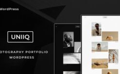 Uniiq Photography Portfolio WordPress Theme 2.0.1