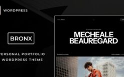 Bronx v1.0.8 Portfolio WordPress Theme