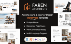Faren v1.0.1 Architecture and Interior Design WordPress