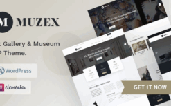 Muzex (v2.0.0) Museum WordPress Theme + RTL