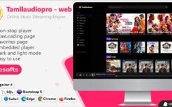 Tamilaudiopro v5.0 Online Music Streaming Website