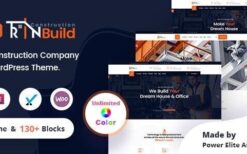 RinBuild v2.0.0 Construction Building Company WordPress Theme + RTL