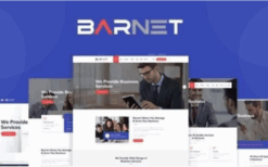 Barnet v1.9 Business Consulting WordPress Theme
