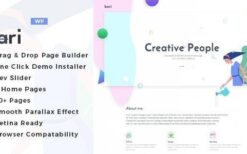 Bari v2.2 Portfolio and SEO /Digital Agency WordPress Theme