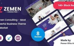 Zemen v4.0.1 Multi-Purpose Consulting Business WordPress Theme + RTL