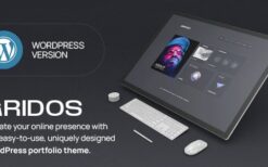 Gridos v1.0 Creative Personal Portfolio WordPress Theme