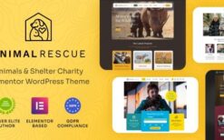Animal Rescue v1.0.7 Shelter Charity WordPress Theme