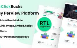 ClickBucks v1.0.0 Pay Per View Platform