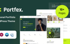 Portfex (v1.2) Personal Portfolio WordPress Theme