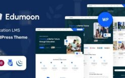 Edumoon (v1.6) Education LMS WordPress Theme