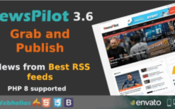 NewsPilot v3.6 Automatic News Aggregator & Script
