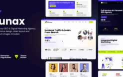 Lunax (v3.0) Digital Marketing Agency & SEO WordPress Theme