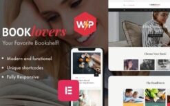 Booklovers (v2.13) Publishing House & Book Store WordPress Theme + RTL