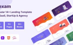 Dexam v3.0.0 Angular 14+ & Bootstrap 5 SaaS, Startup & Product Landing Page