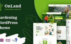 OnLand v1.1.2 Gardening WordPress Theme