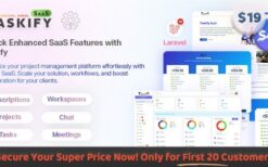 Taskify SaaS v2.0.0 Project Management System in Laravel