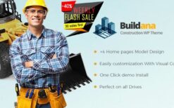 Buildana v1.6 Construction & Building WordPress Theme