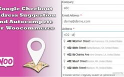 v3.1 Google Checkout Address Suggestion And Autocomplete For WooCommerce