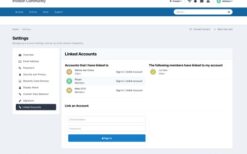 Linked Accounts – Post As 3.4.3