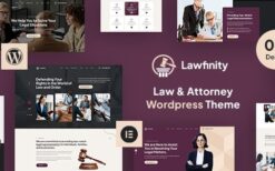 Lawfinity v1.1 Law and Attorney WordPress Theme