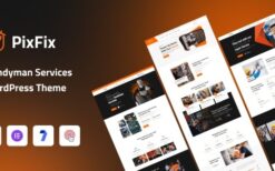 PixFix v1.0.1 Handyman Services WordPress Theme