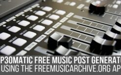 Mp3omatic v1.1.3 Free Music Automatic Post Generator Plugin for WordPress