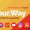 YourWay v1.2.10 Multi-Concept Blog WordPress Theme