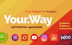 YourWay v1.2.10 Multi-Concept Blog WordPress Theme